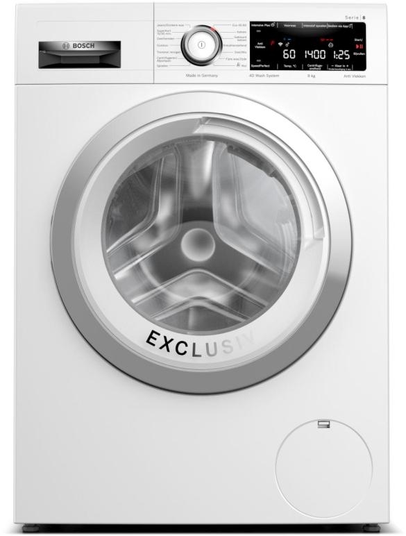 buitenaards wezen Wereldwijd Toeschouwer BOSCH WAVH8M90NL Wasmachine Serie 8 4D Wash • LeaseWitgoed.nl